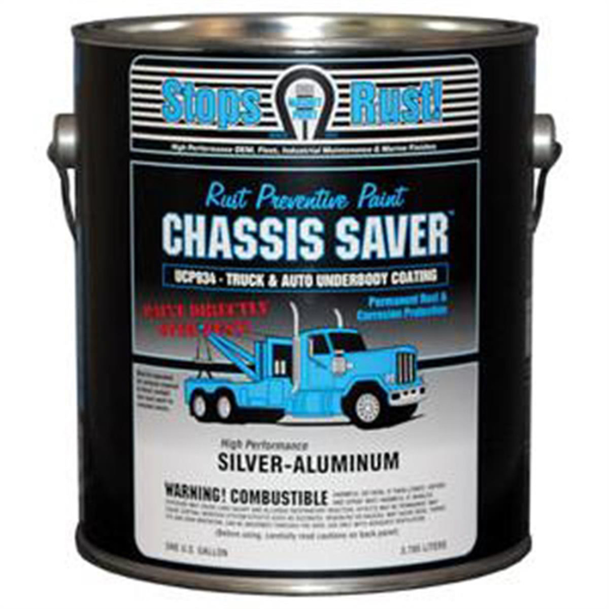 Magnet Paint & Shellac Chassis Saver — Silver-Aluminum, 1 Gallon, Model# MPCUCP934-01